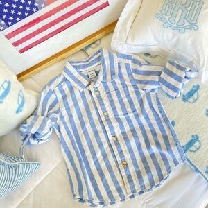 Baby Boy button up top